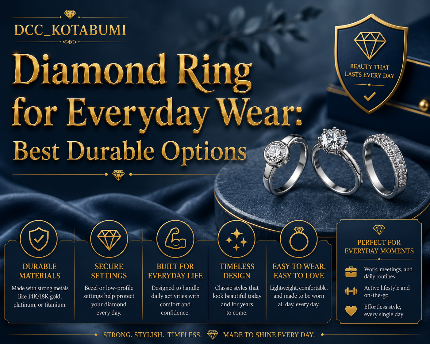 Diamond Ring for Everyday Wear: Best Durable Options